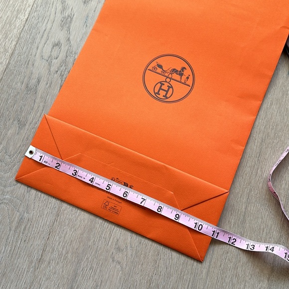 Hermes shopping bag, box, and original ribbon shawl 140 size - Picture 11 of 12